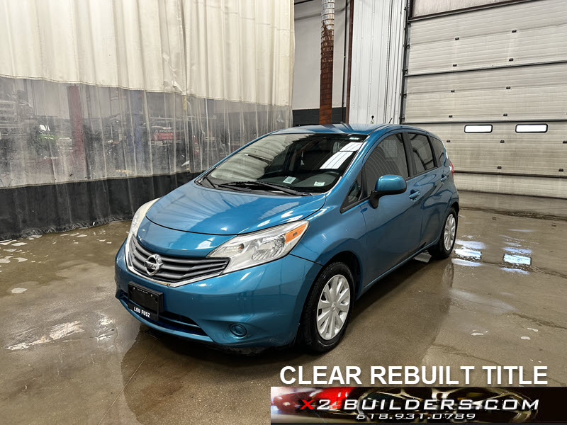 2014 Nissan Versa Note SV CLEAR REBUILT TITLE